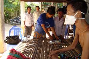 A patient with drug resistant TB in rural Cambodia