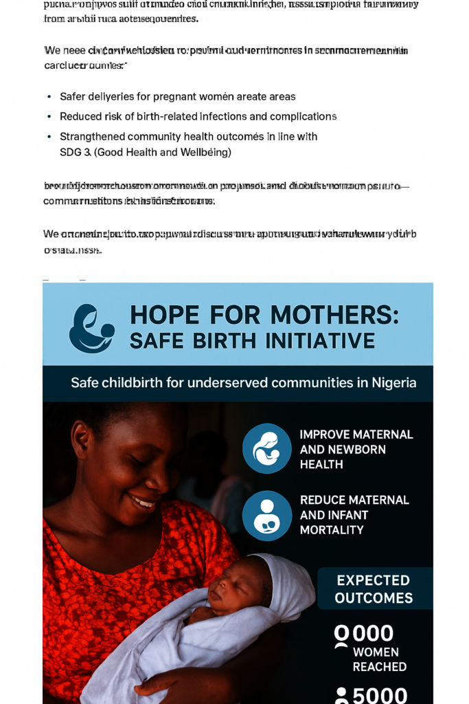 Saving Mothers, Safeguardg Futures: The Safe Birth