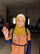 Sham (11) is ready for school!