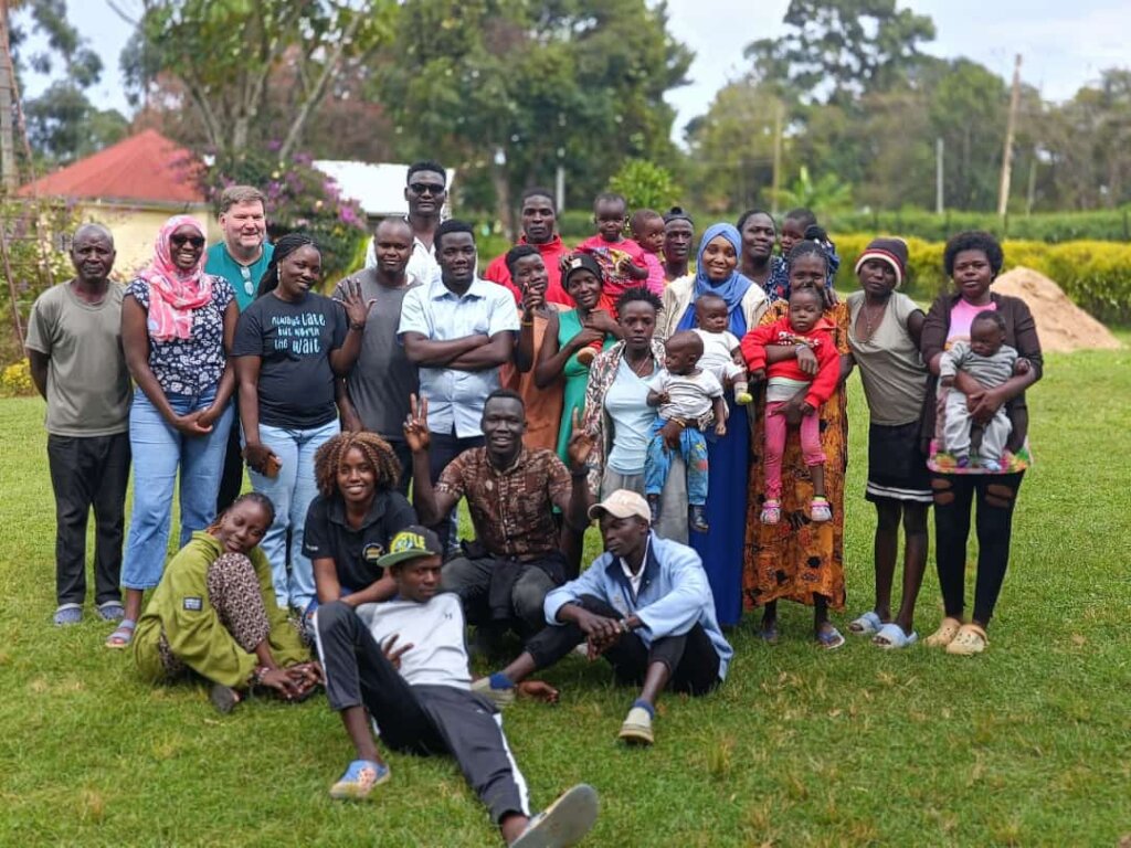 Working with street connected Proud Moms in Kenya