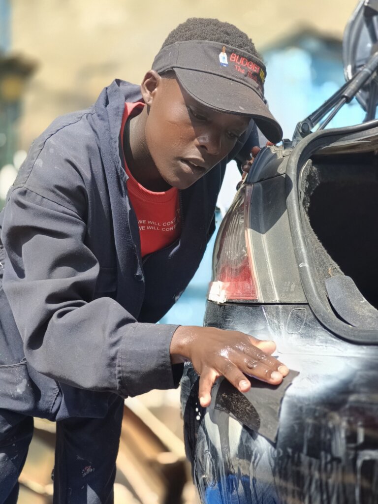 Working with street connected Proud Moms in Kenya