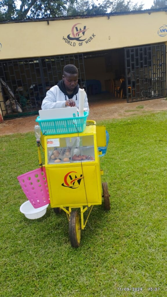 Working with street connected Proud Moms in Kenya