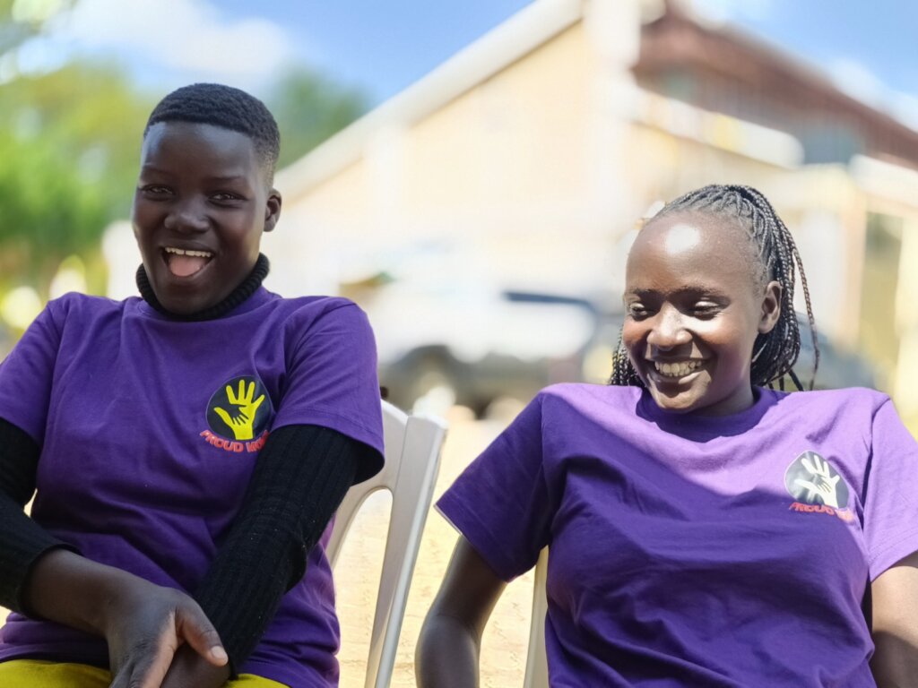 Working with street connected Proud Moms in Kenya