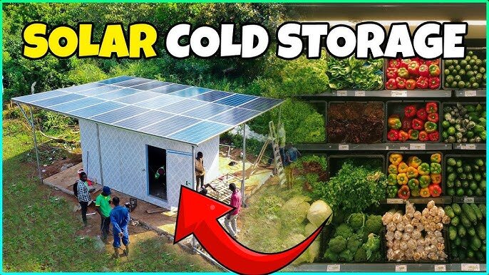 Reduce Food Waste with 50 Solar Cold Storage Units