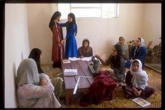 Afghan Women Earning Income through Tailoring