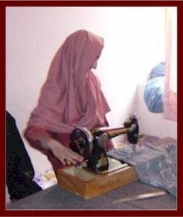 Afghan Women Earning Income through Tailoring