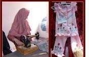 Afghan Women Earning Income through Tailoring