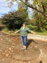 Amy Arndt at Indian Mounds Regional Park