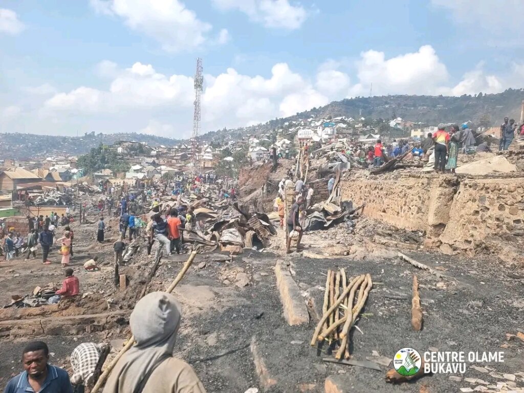 Help 2,000 Families Rebuild After Bukavu Fire