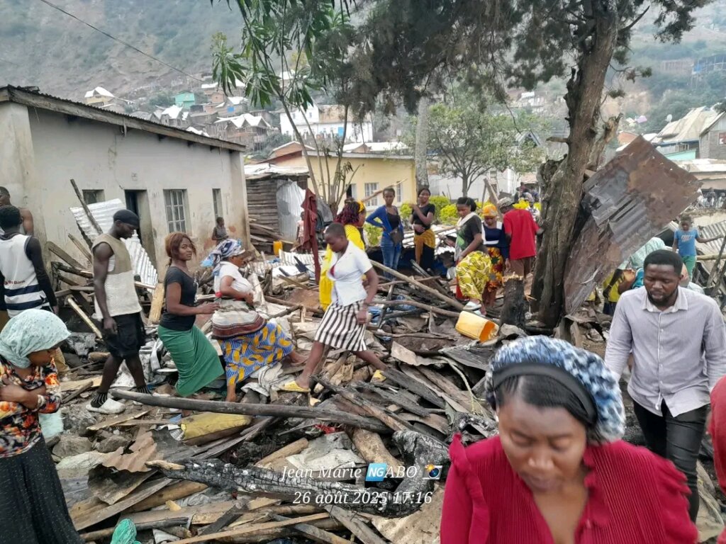 Help 2,000 Families Rebuild After Bukavu Fire