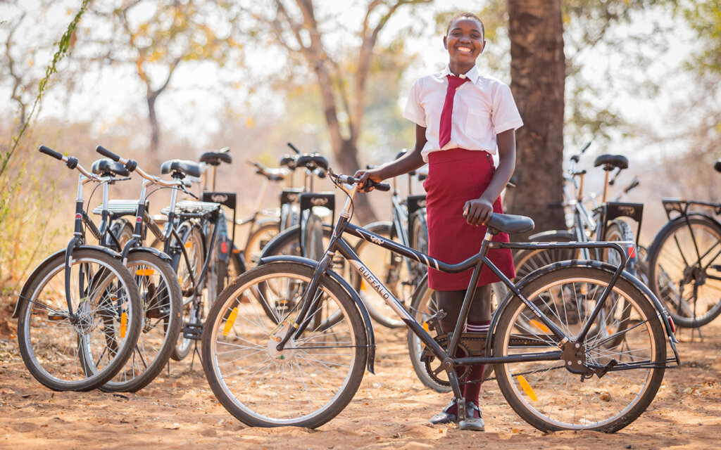 Help 100 Rural Girls Ride to School in Nigeria