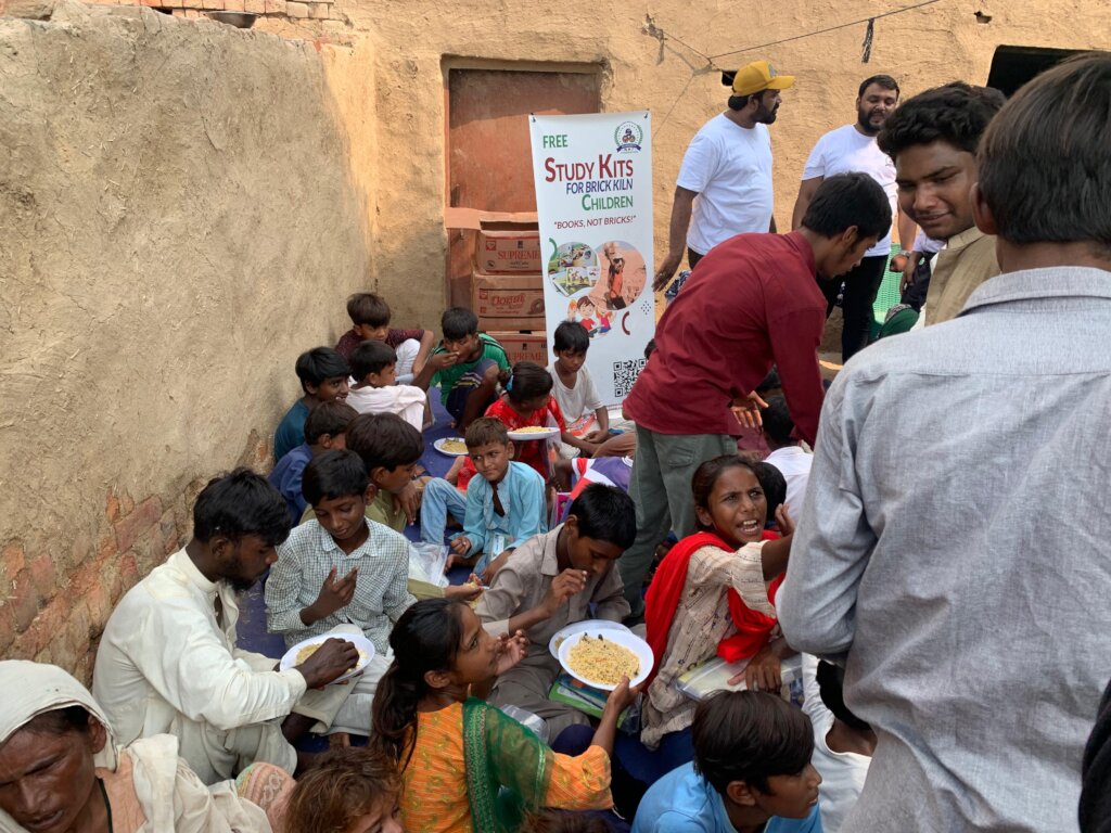 One Meal, One Hope: Feeding Brick Kiln School Kids