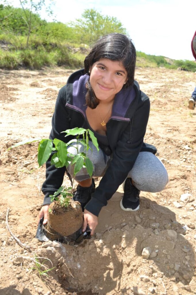Volunteers from the community