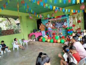Party was held at the center