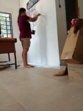 Painting our classroom