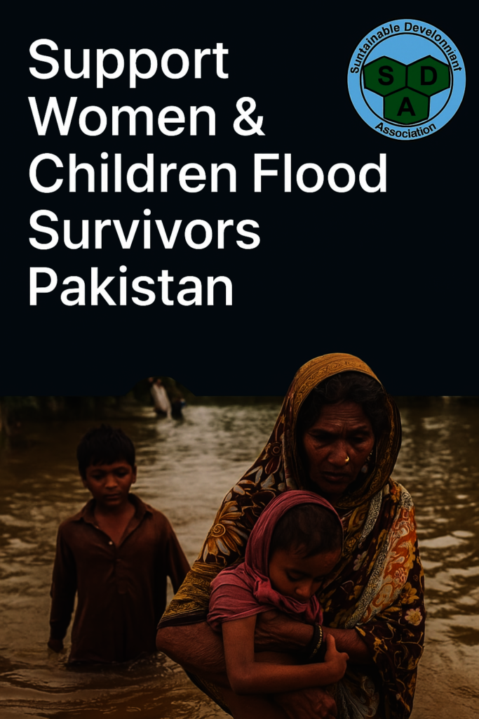 Support Flood-Affected Women & Children Pakistan