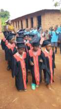 Students at God's Mercy at Assemble