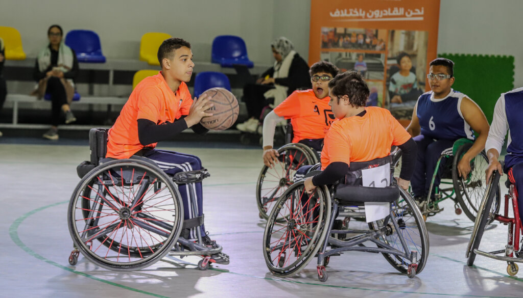 Support Wheelchair Basketball Players in Egypt