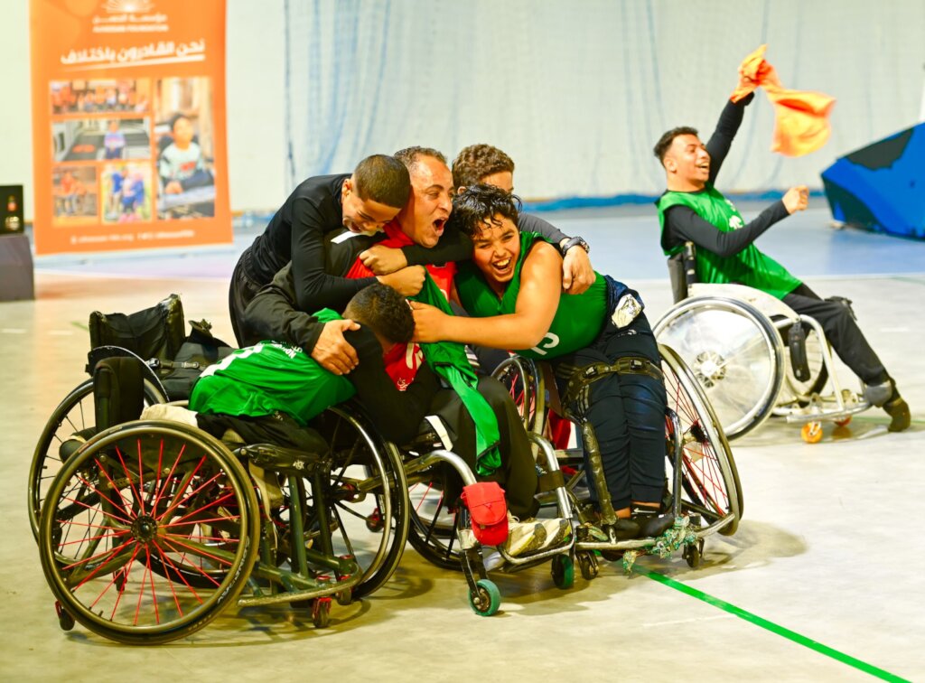Support Wheelchair Basketball Players in Egypt