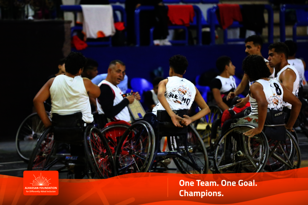 Support Wheelchair Basketball Players in Egypt