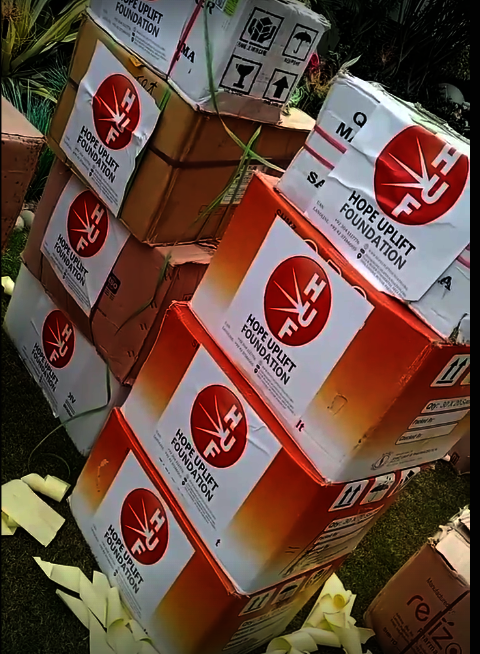 Ration boxes for Affectees