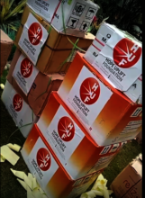 Ration boxes for Affectees