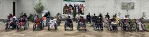 Wheelchair Drive in Buner, Pakistan