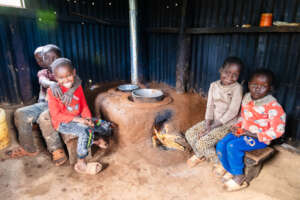 Smokeless Stove in family kitchen