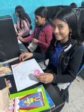 Menstrual education through art and menstrual cups