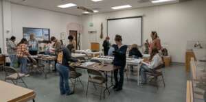CSUCI Ornithology class led by Dr Allison Alvarado