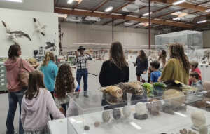 Group tour guided by Collections Mgr Rene Corado