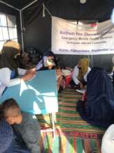 Women service tent (to offer women privacy)