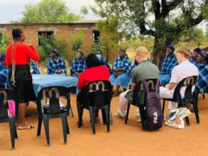 Psychoeducation session on grief with caregivers