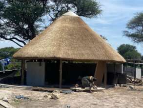 Construction of Boiteko's basket shop