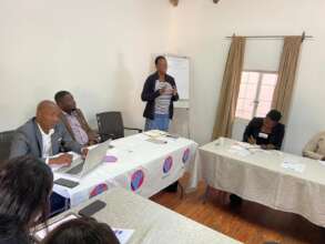 Mma Rebecca from Dept of Cooperatives--Maun