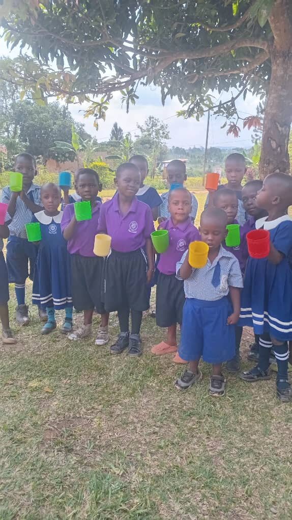 School Feeding Joy for Ugandan Kids