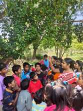 Exposure visit for 45 children on environment