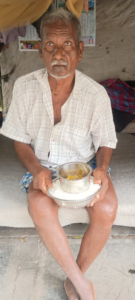 Feed a Grandparent in Guntur,  India for 90 Days