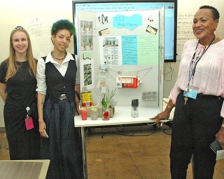 Recycle and Regrow Food Presentation