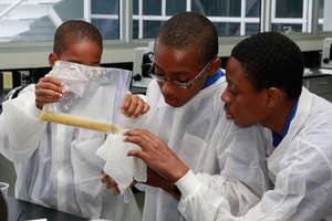 Students at Science Workshop