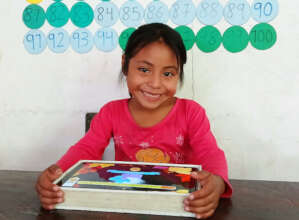 Bilingual Early Literacy student