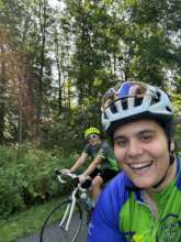 Victoria Di Castro Horn on her ride