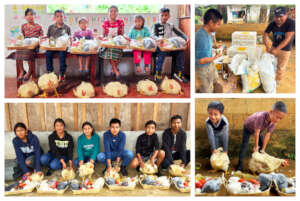 Holiday meals for Maya families