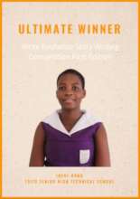 Ultimate winner of writing competition