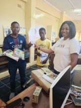 Youth in the Center with new books