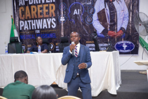 Moses Mangs Engaging Participants During Training