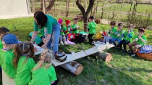 Children's session of the "Healing Forest"