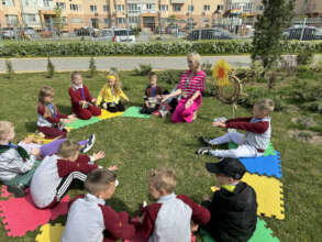 Children's session of the "Healing Forest"