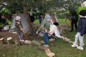 Children's session of the "Healing Forest"