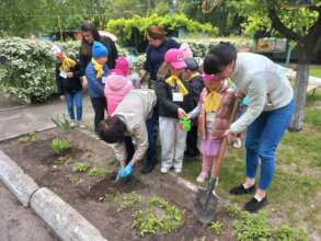 Children's session of the "Healing Forest"